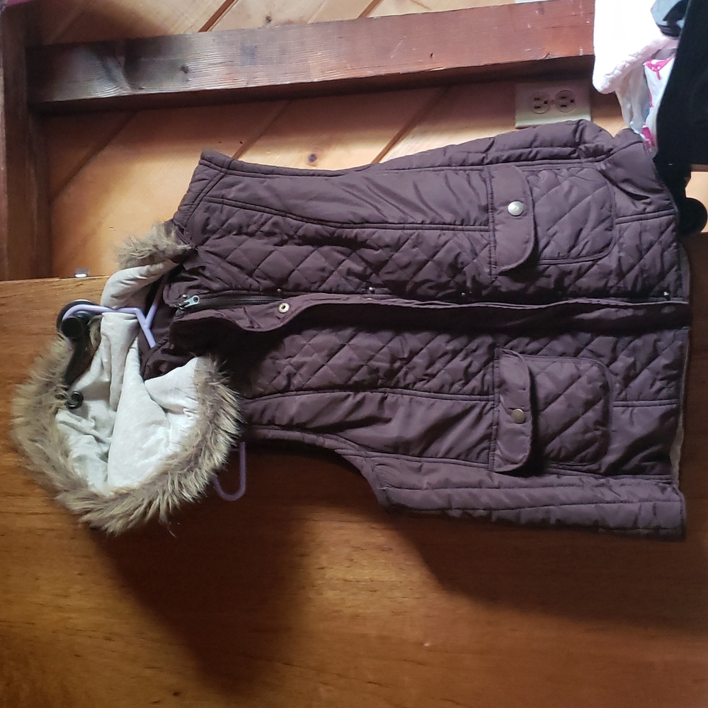 Brown vest